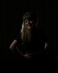 Shooting in studio